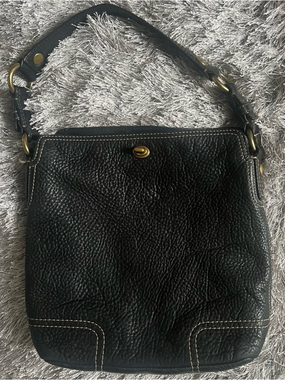 Coach Chelsea NS Pebbled Leather Bag - Picture 14 of 14